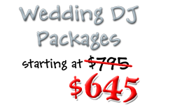 Wedding DJ $495